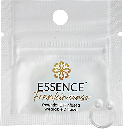 Vista 164 de Essence - Difusor nasal de aromaterapia portátil, anillo de nariz de aceite esencial de limón, inhalador de silicona para apoyo al estrés