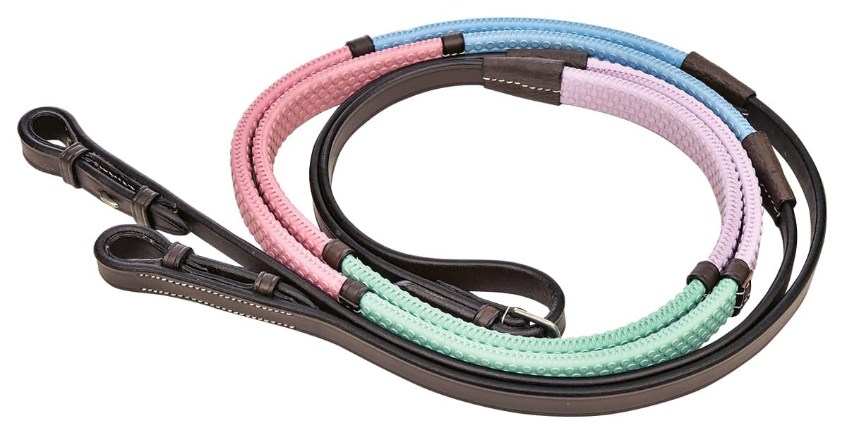 Kincade Pastel Rainbow Reins, Multi Pastel, 1/2"x48"