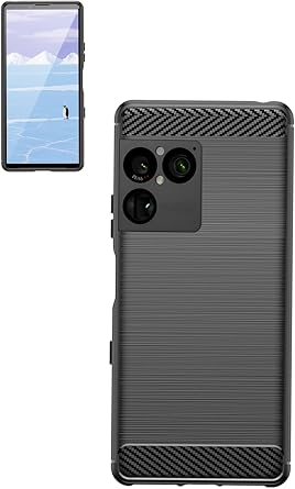Case for Sony Xperia 1 VIII Phone Silicone - Precise Cutouts,Newly Upgraded Material,Protective While Retaining Original Device Beauty,Black