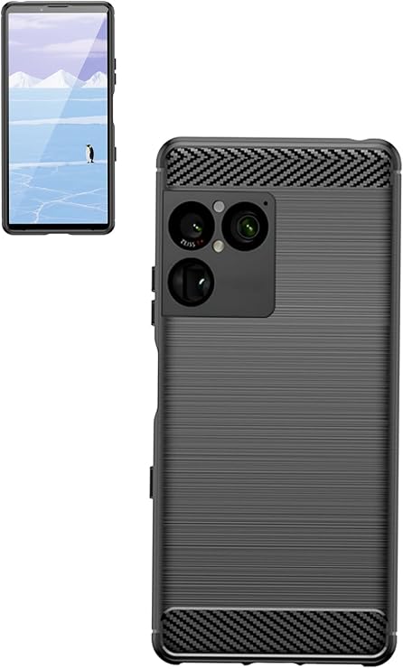 Case for Sony Xperia 1 VIII Phone Silicone - Precise Cutouts,Newly Upgraded Material,Protective While Retaining Original Device Beauty,Black