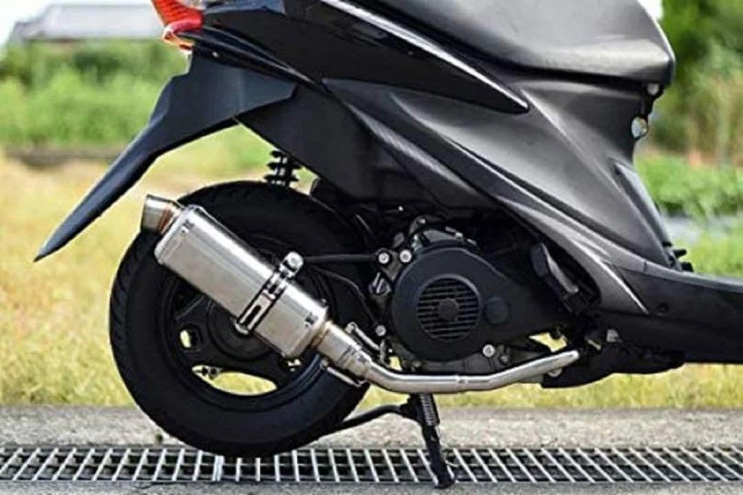 専用HMS スズキ 09アドレスV125 O2センサーDELTAマフラー HMS スズキ 09アドレスV125 O2センサーDELTA マフラー HMS スズキ 09