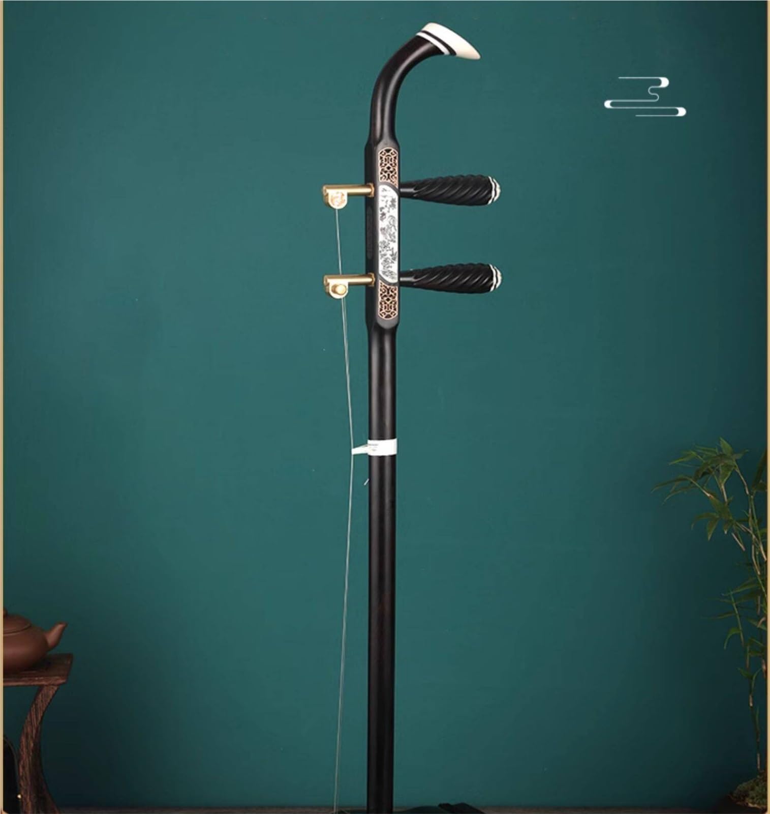 Erhu-Set Ebenholz-Erhu-Instrumentenset Geeignet Für Professionelle Performance-Erwachsene Und Anfänger