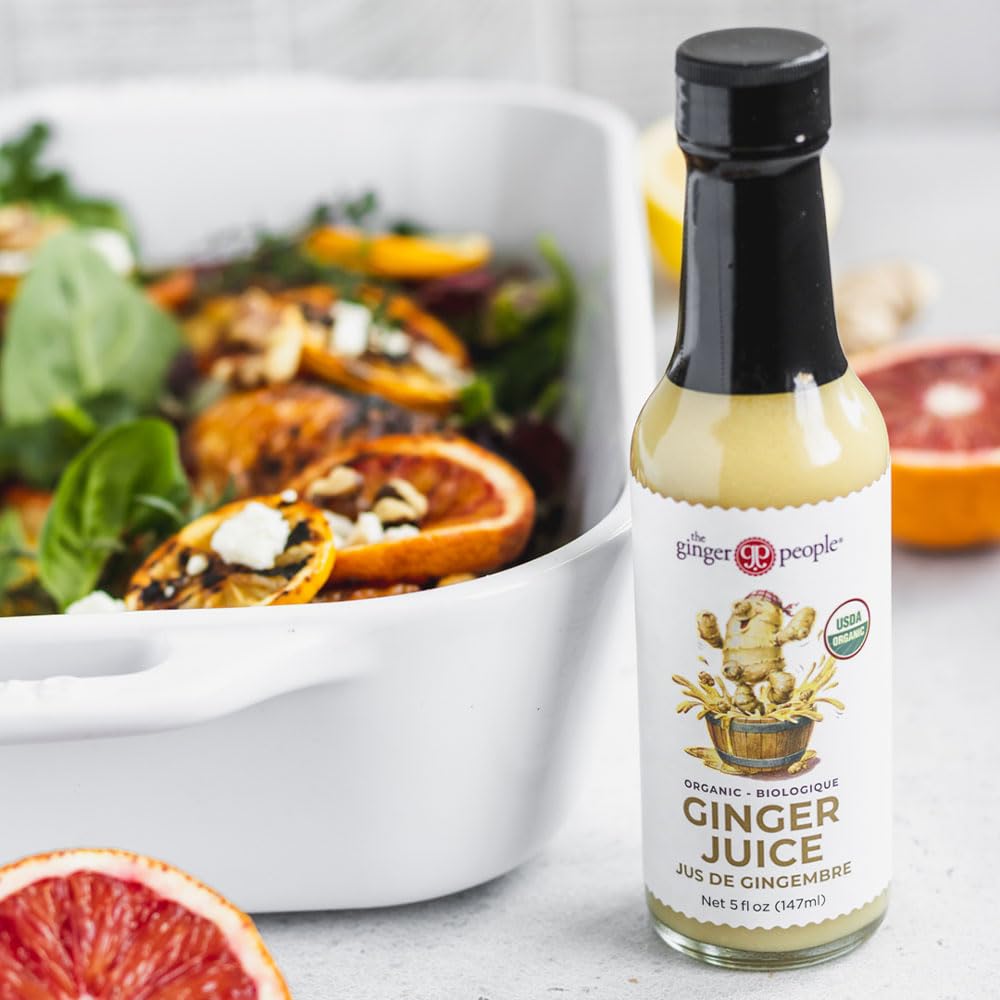 The Ginger People Organic Ginger Juice, 5 Fl oz (Pack of 12)