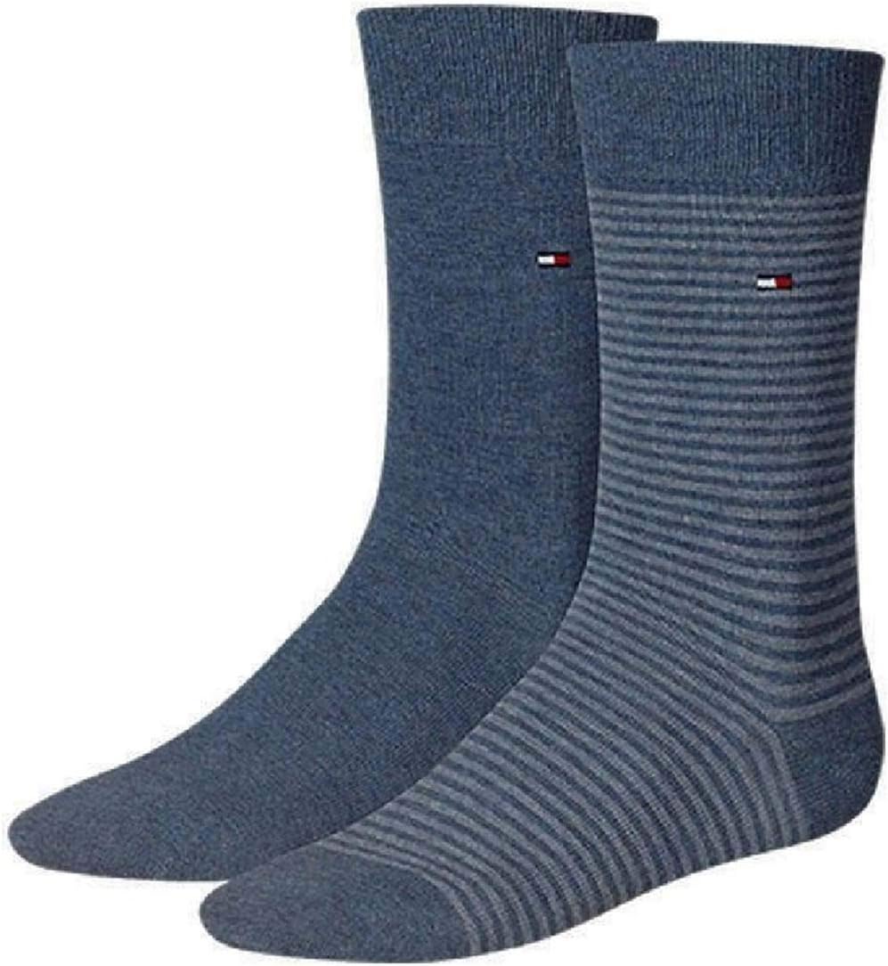 Men's Small Stripe Men's Socks (2 Pack)