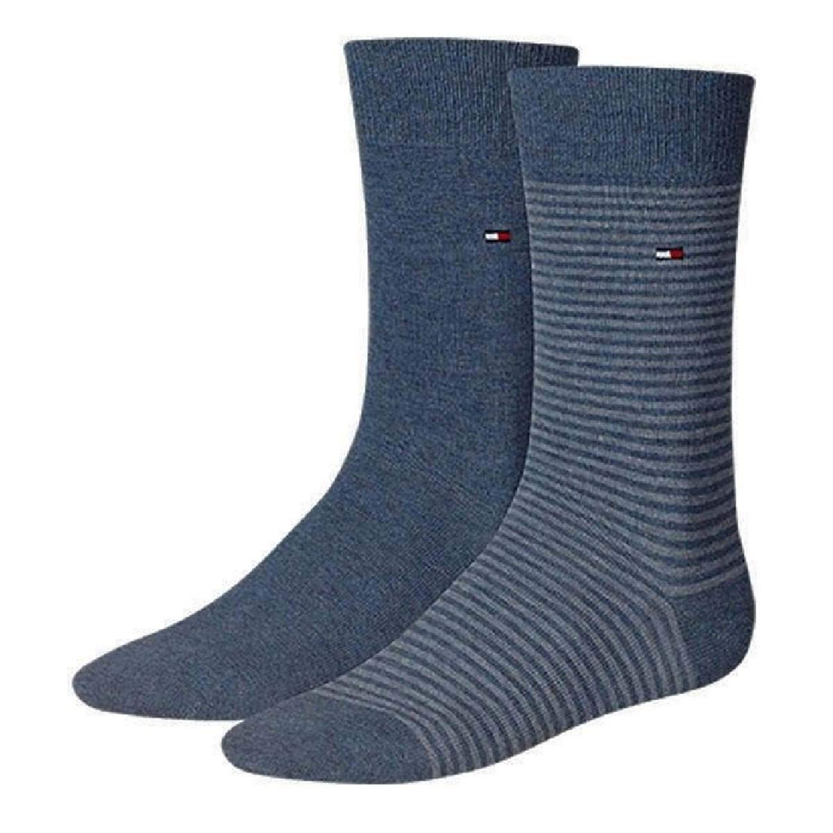 Men's Small Stripe Men's Socks (2 Pack)