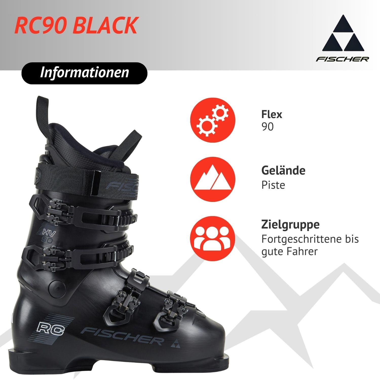 Amazon | FISCHER フィッシャー スキーブーツ ＜2025＞ RC ONE 9.0〔RC