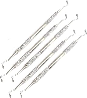 Lot of 5 Pcs Dental Frahm Amalgam Wax & Modelling Carver Plastic Lab Filling Hand Instruments
