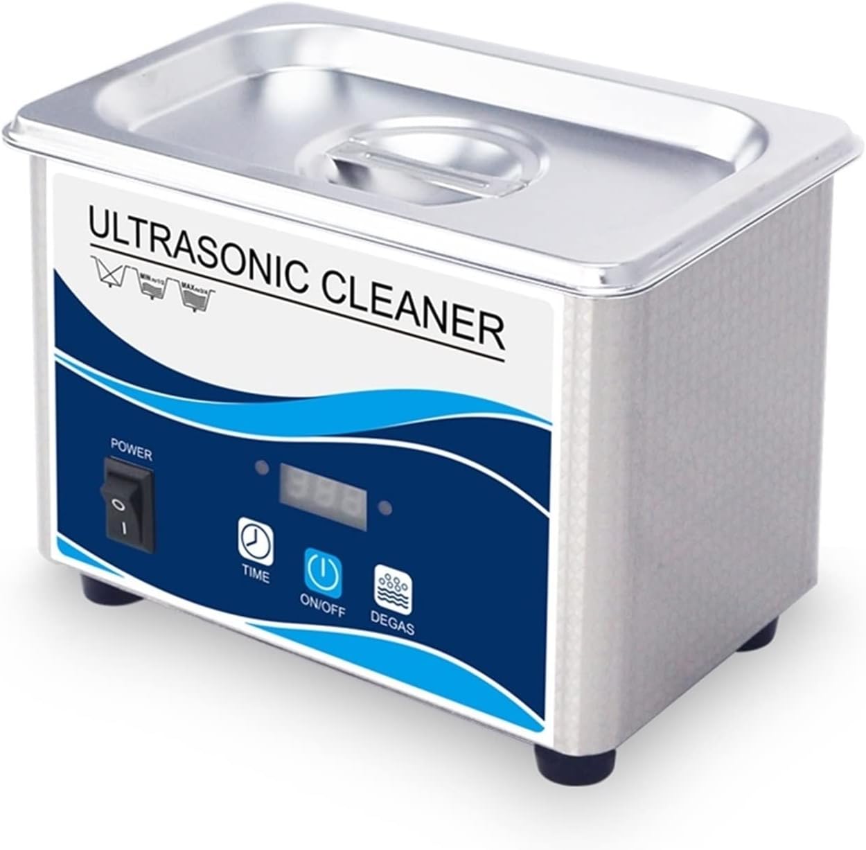 RIGVIS Ultra Jewellery Cleaner Home Ultrasound Washer 800ml 60W Digital
