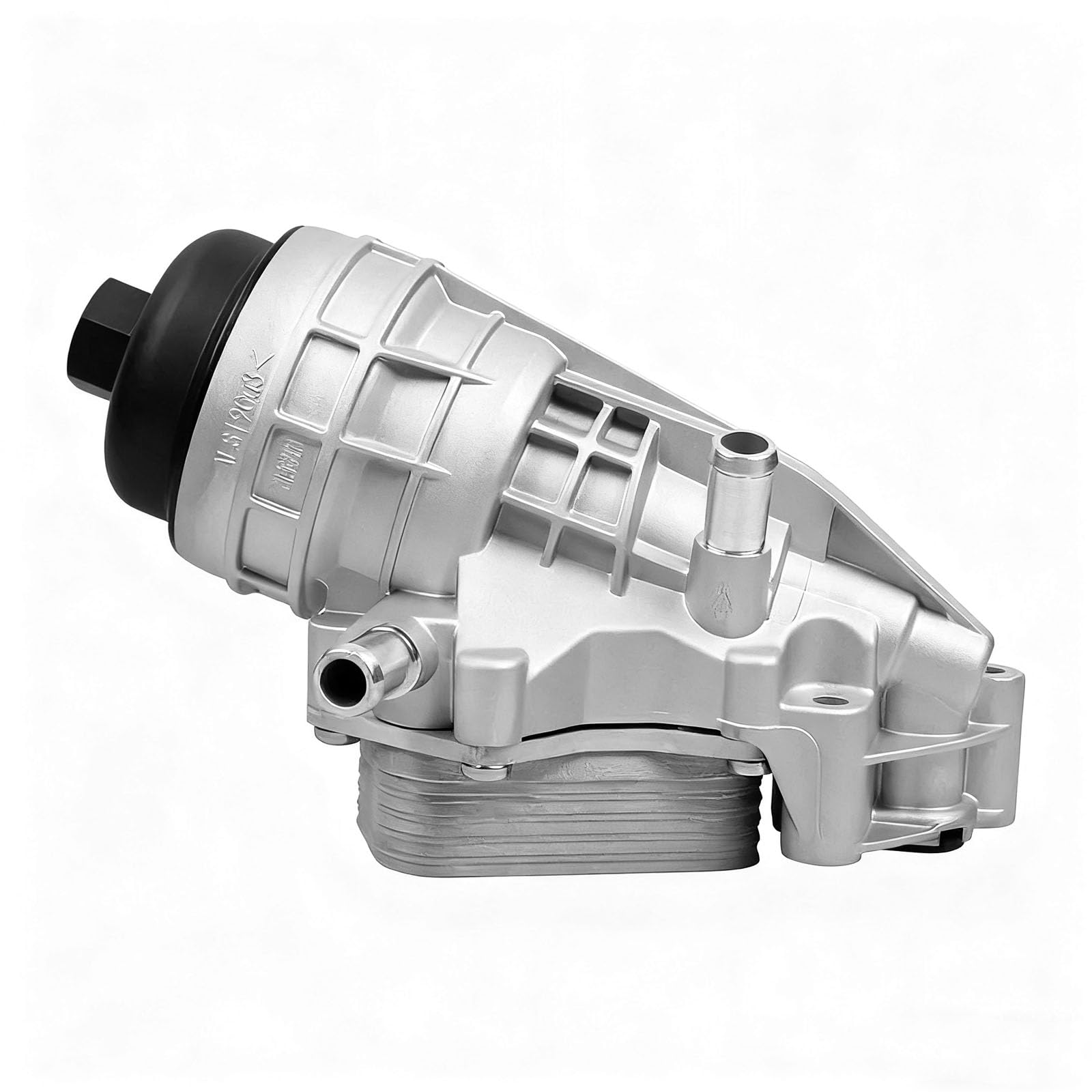 Estructura de refrigeración de aceite fuerte, componente alternativo directo A220 CLA250 GLA250 reforzado seguridad del motor refrigerador de aceite de aluminio