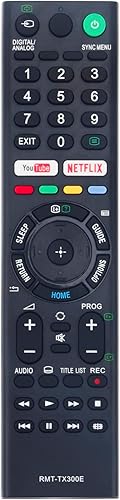 Allimity RMT-TX300E RMTTX300E - Mando a distancia de repuesto compatible con TV LCD Sony KDL-40W660E KDL-49W660E KDL40W660E KDL49W660E Allimity RMT-TX300E RMTTX300E - Mando a distancia de repuesto compatible con TV LCD Sony KDL-40W660E KDL-49W660E KDL40W660E KDL49W660E