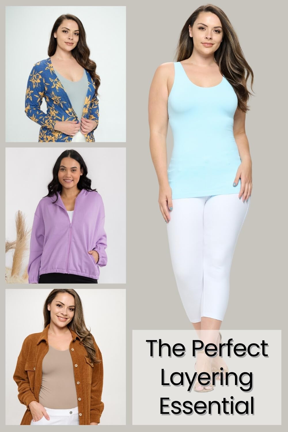 ICONOFLASH Women's Seamless Reversible Scoop or V Neck Tank Top - Image 6