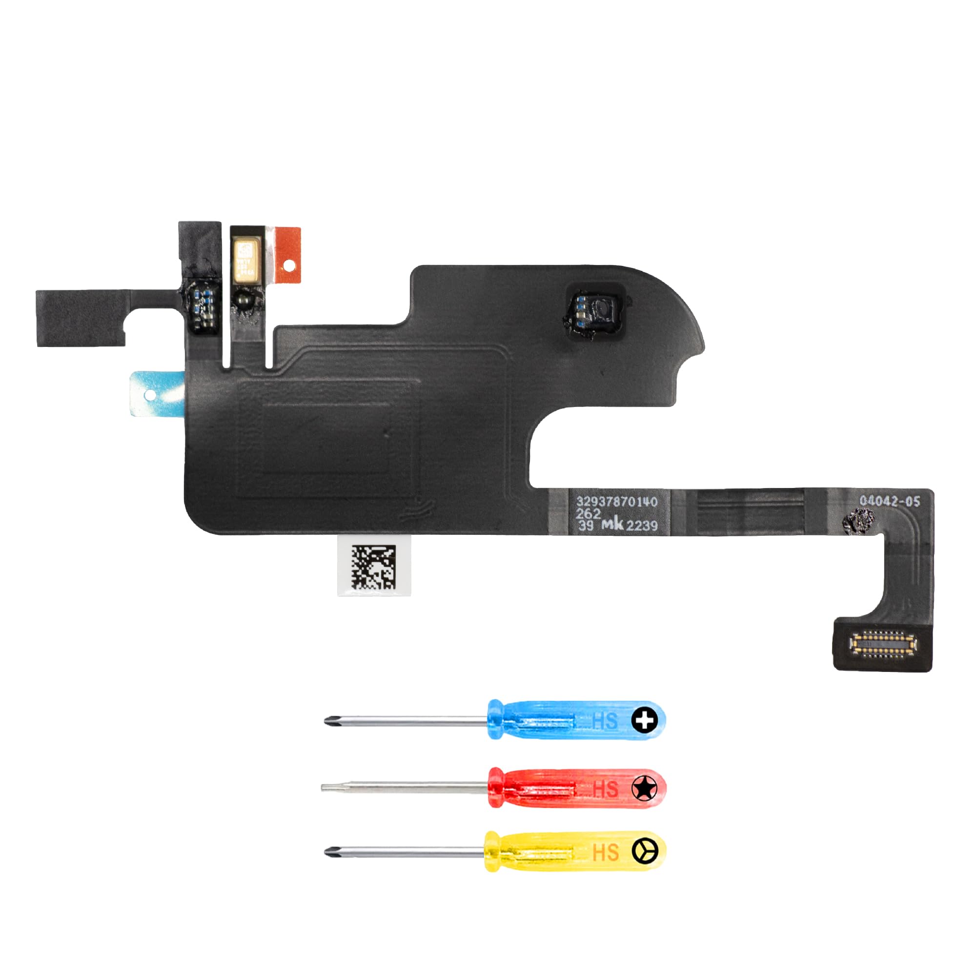 MMOBIEL Earpiece Speaker Flex Cable Compatible with iPhone 14 Plus, Ear Speaker Flex Replacement, Top Speaker Flex
