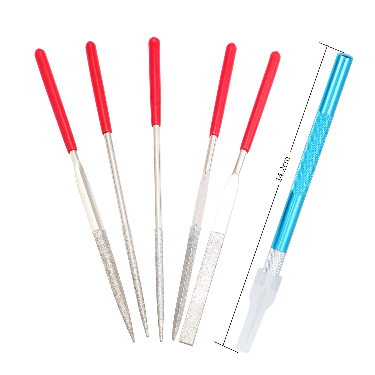 HSEAMALL 33 STÜCKE Modellbau Werkzeug Set,Gundam Modeler Grundwerkzeuge Hobby Werkzeug Sets Basic Tools für Auto Modell Bausatz DIY Reparatur