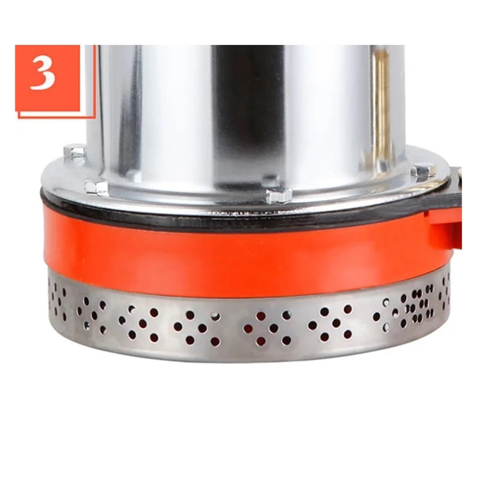 Pompa Zanurzeniowa DC 12V 24V Ze Stali Nierdzewnej, Wysokość Podnoszenia 8m, Duża, Do Prac Budowlanych Na Gruntach Rolnych Silny Strumień Wody(12V 180W)