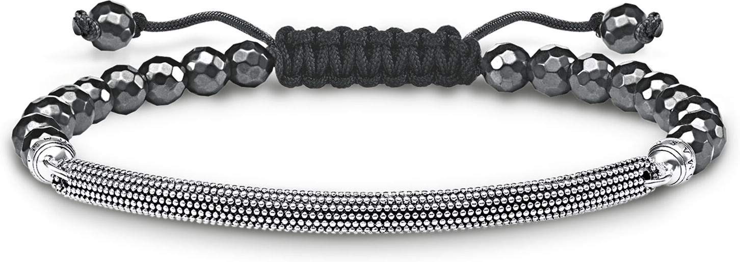 THOMAS SABO Bracciali di corda Donna Argento 925