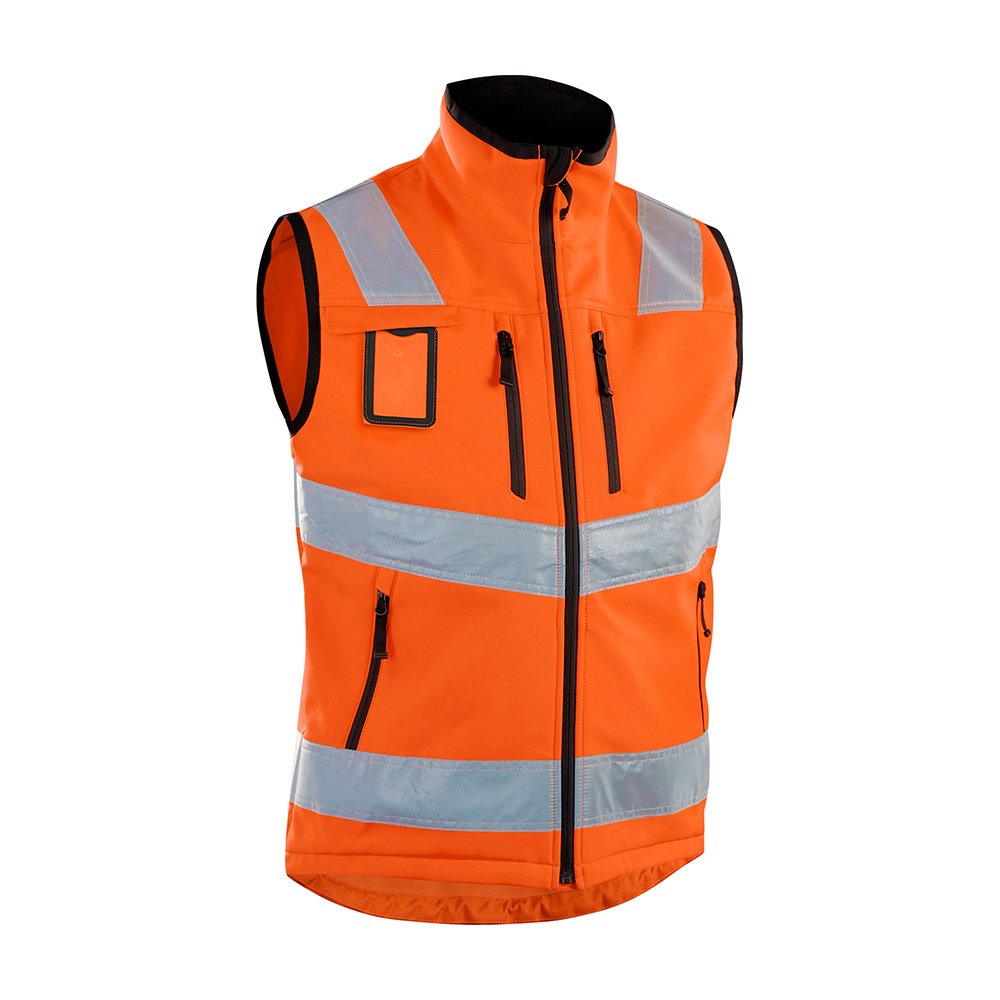 High Vis - Chaleco softshell, color amarillo, XXXL, High Vis Orange