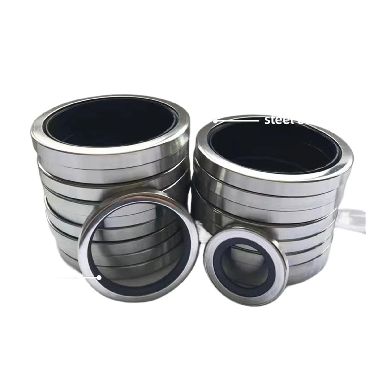 Bexiujuvx Ptfe Oil Seal Csl 1Pcs Oil Seal Ptfe 40 * 50/52/55/56/58/60/62/65/68/70/72 7/8/9/10/12Mm(40X55x8)
