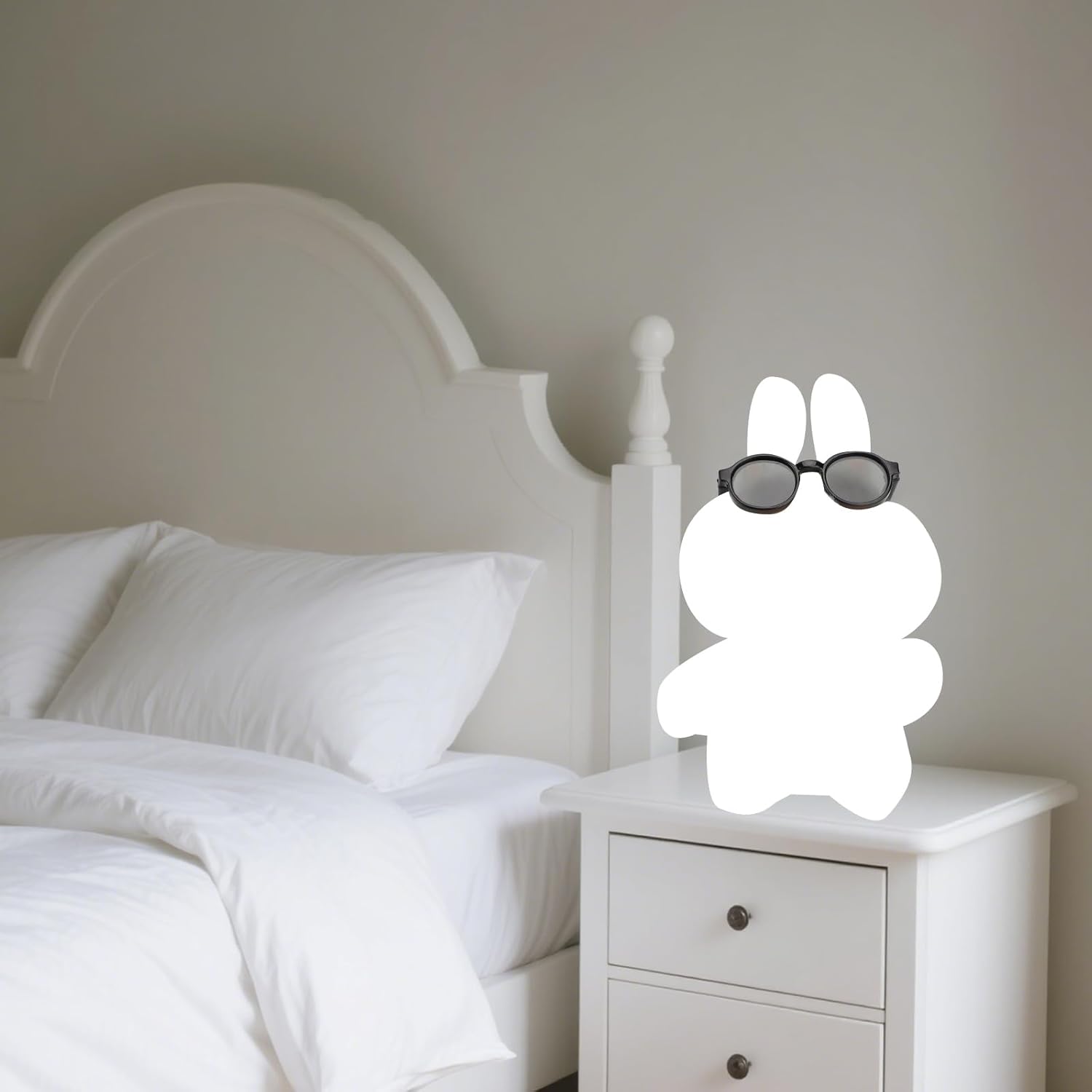 BOXOB 4pcs Doll Glasses, 4 Colors Plastic Doll Dress up Eyeglasses Toy Glasses Costume Accessories Compatible with 5.12 Inch