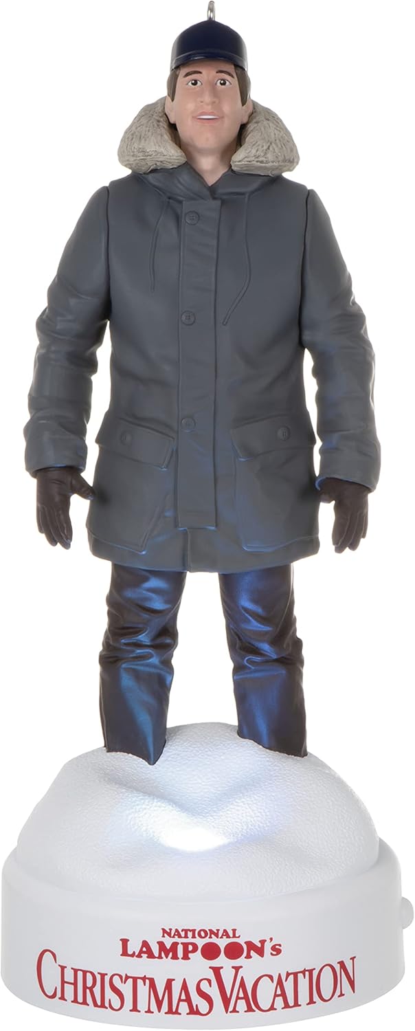 Hallmark Keepsake Christmas Ornament ,Plastic,2022, National Lampoon's Christmas Vacation Collection Clark Griswold, Light and Sound