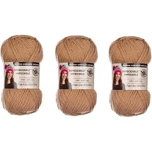 Loops & Threads Impeccable Yarn Soft Taupe 4.5 Oz 3-Pack