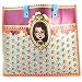 Produktbild Lili Petrol [M3375] - Retro einkaufstasche 'Belle Epoque' türkis bordeaux (46x40x19 cm).