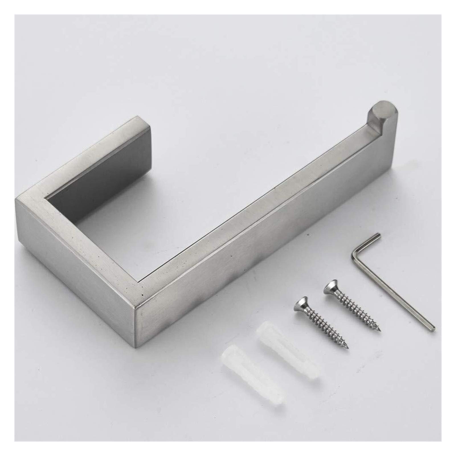 Juego de Accesorios de baño Conjunto de hardware de baño Conjunto de accesorios de baño de 4 piezas Conjunto de acero inoxidable Montaje de pared Toalla de toalla de toalla Soporte de toalla Hoja de i