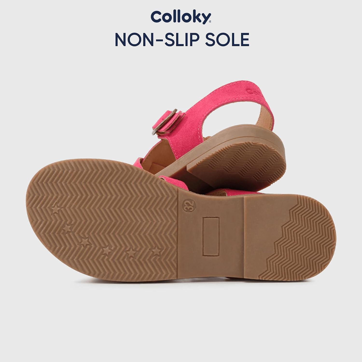 Kid Girls Fisherman Buckle Sandals - Comfortable Summer Sandals with Closed Toe & Adjustable Strap for Daily Wear & Outdoor Play