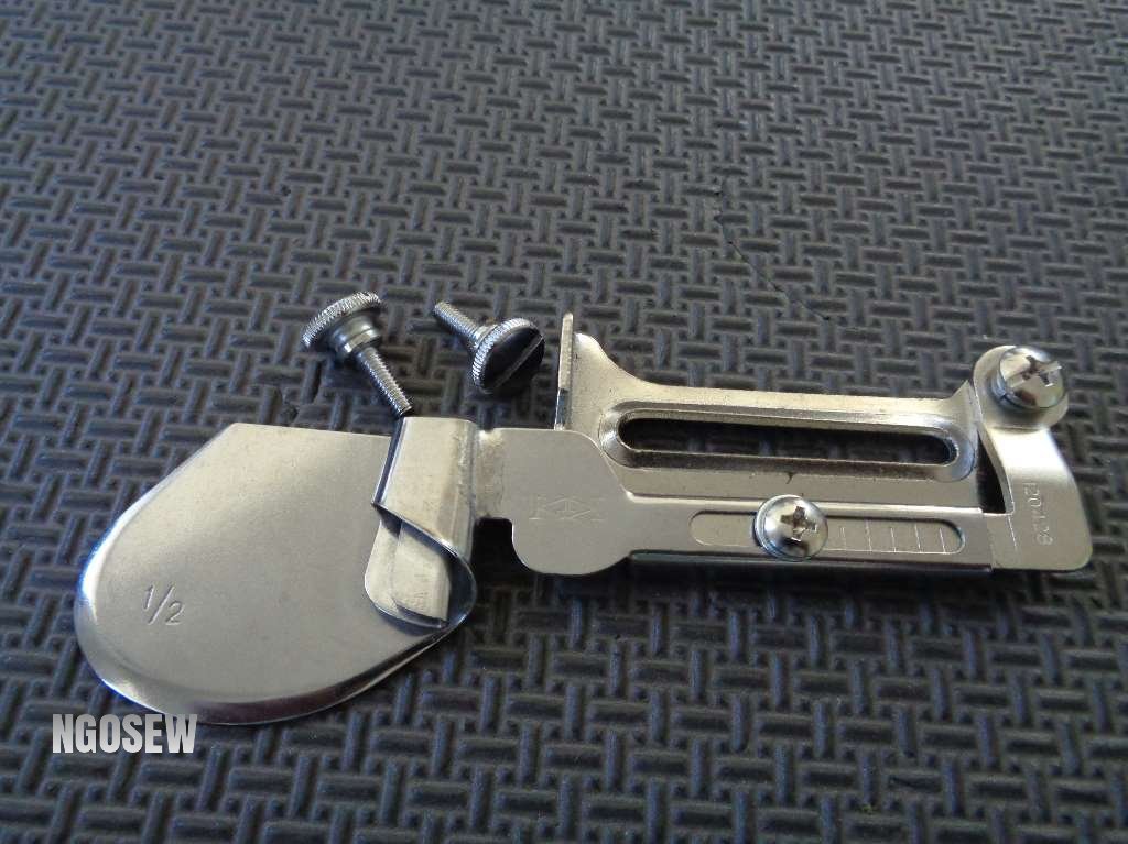 NGOSEW Double FOLD Clean Finish Hemming Folder Attachment for Sewing Machines Hemmer # 1"