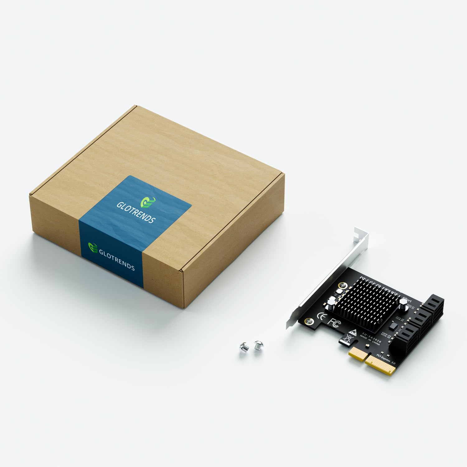 GLOTRENDS 6 Port SATA Expansion Card - Add 6 Drives! -9