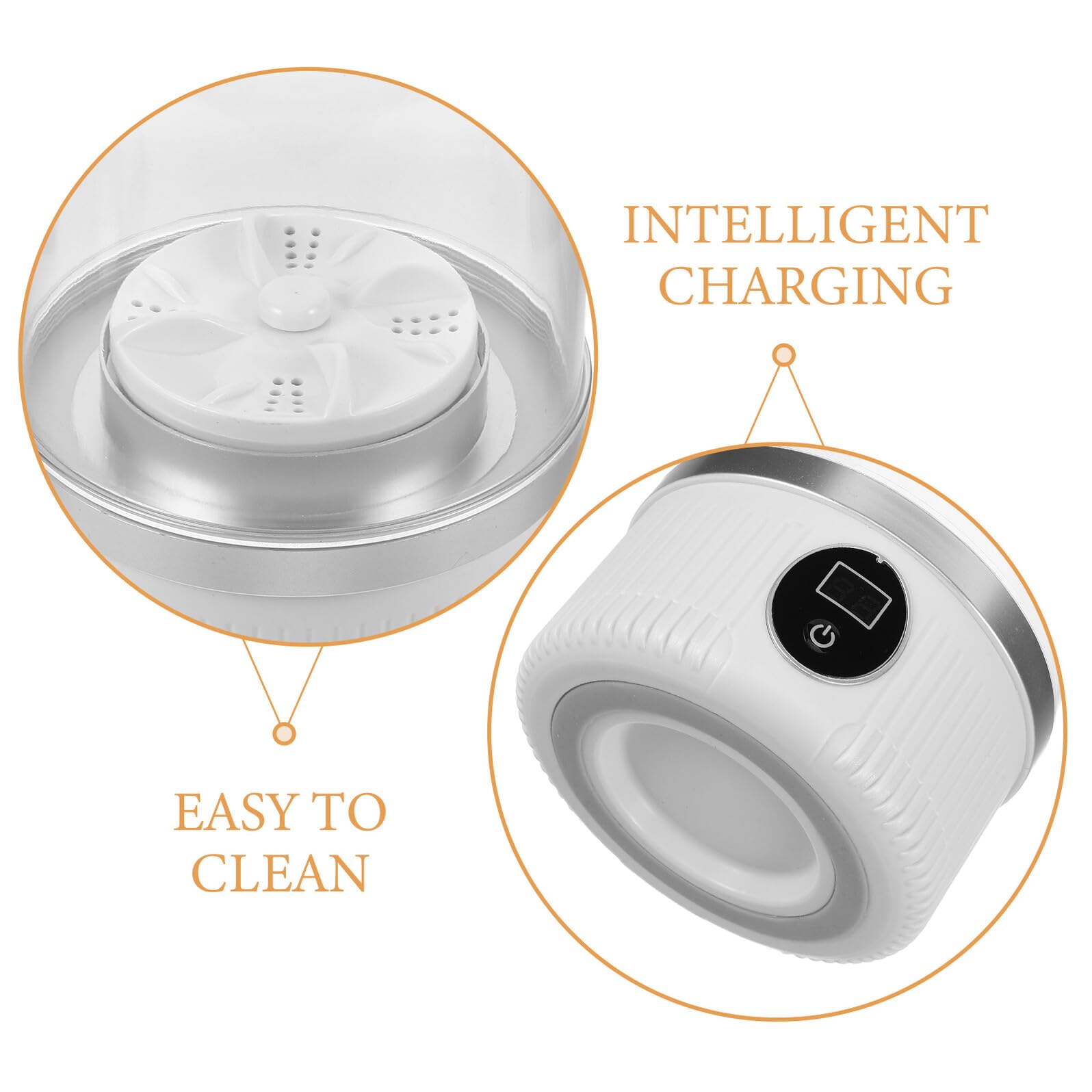 Mini Lavadora Portátil Lavadora Compacta Para Ropa Interior Recargable