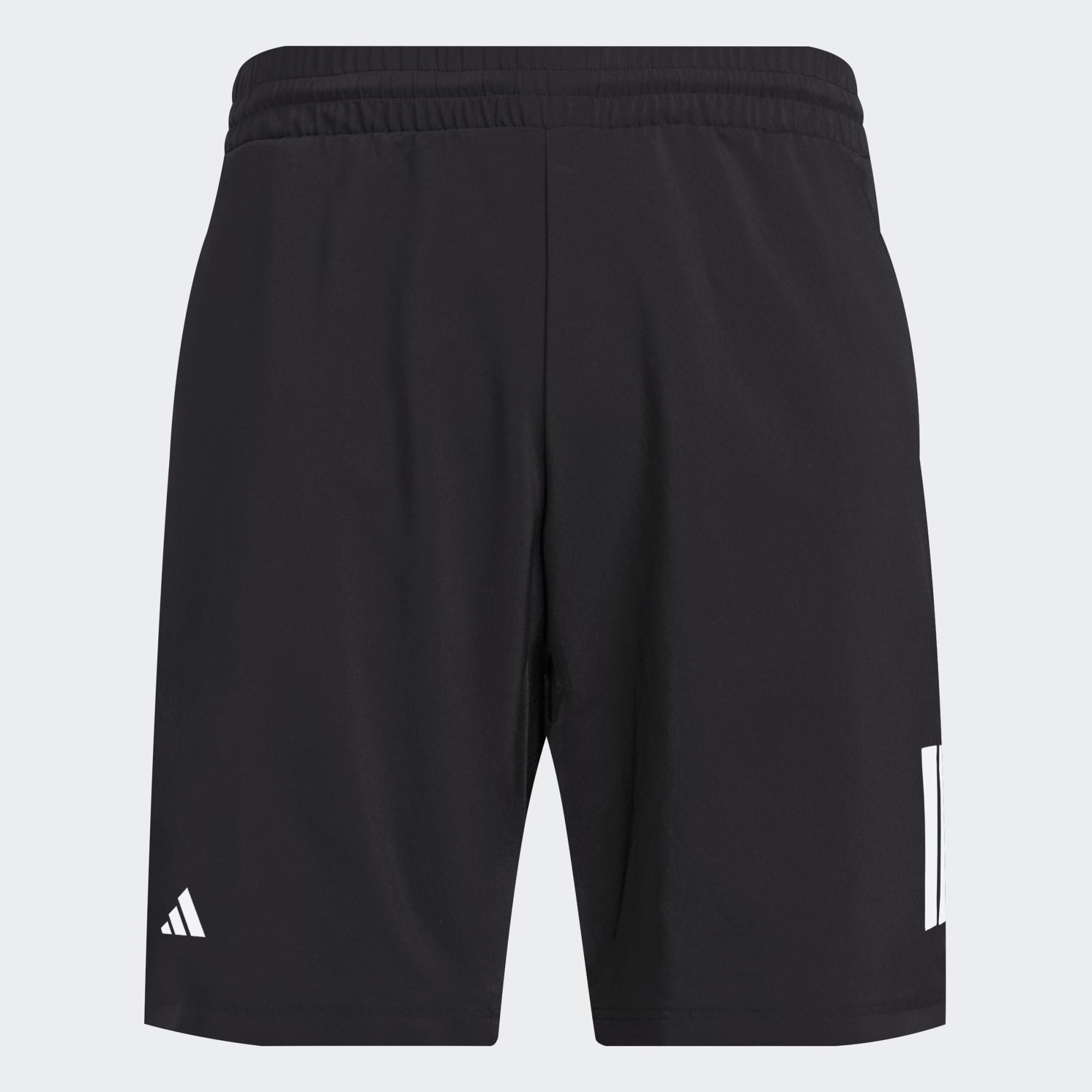 adidas Bambini e Ragazzi Boys Club Tennis 3-Stripes Shorts, Black, 5-6 Years