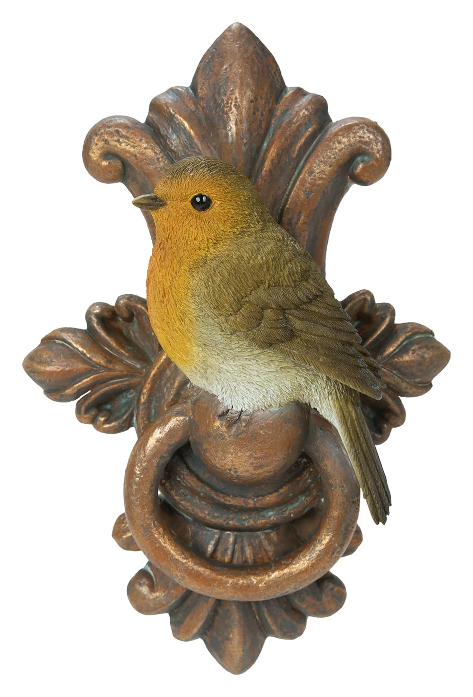 Vivid Arts - Wall Hanging Robin on Door Knocker - WH-RB04-F