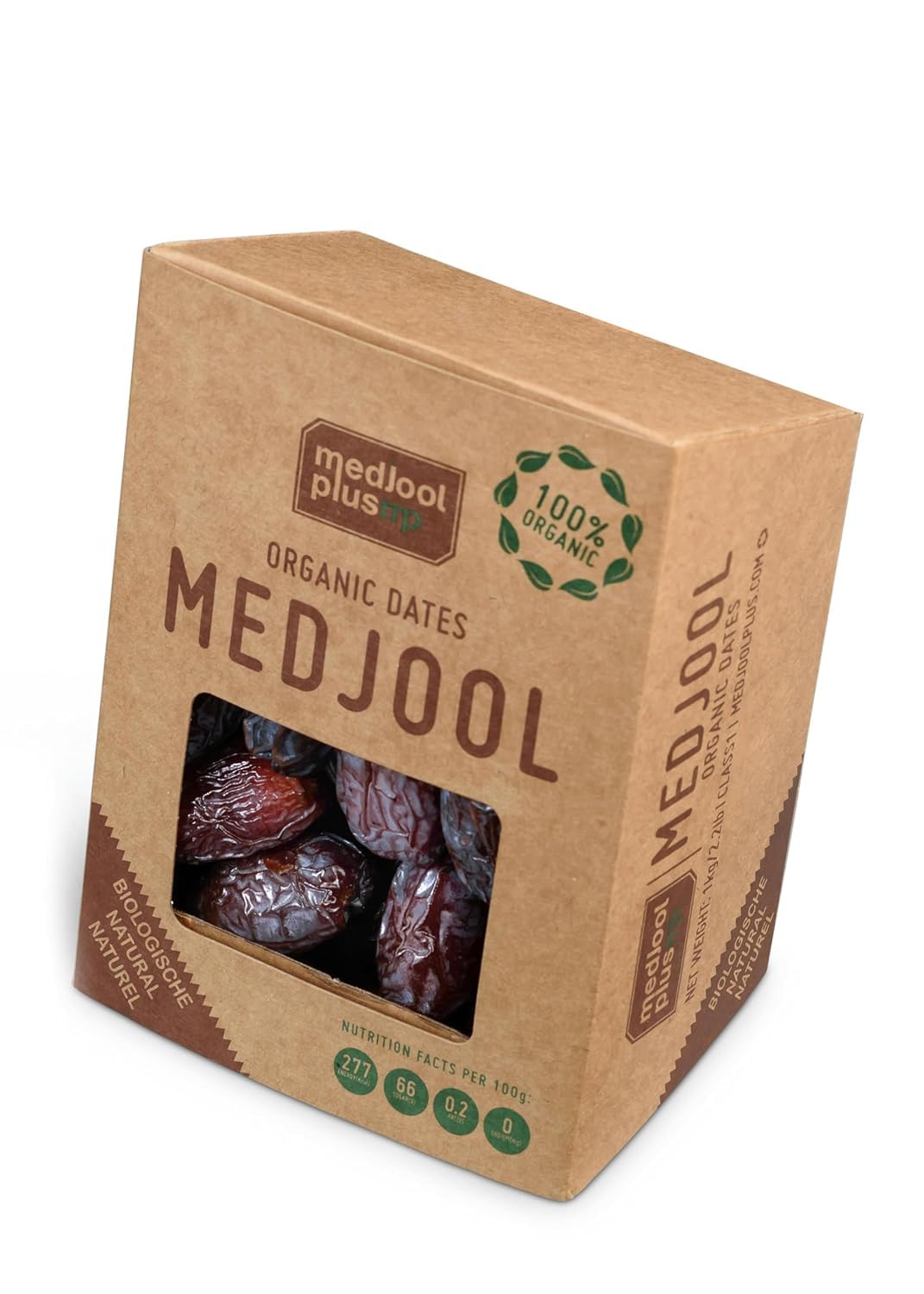 Seba Garden-Dátiles Medjool Orgánicos - Grado Premium 1 kg