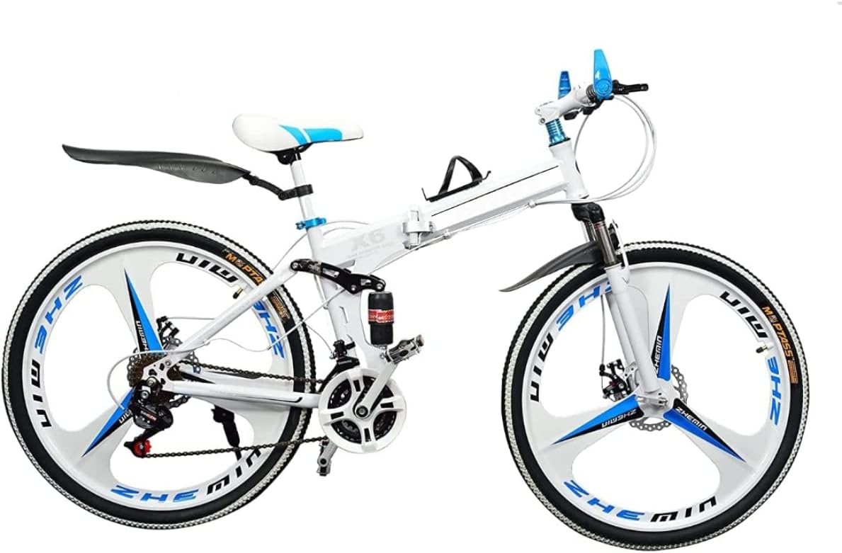 Amardeep cycles Blix 26Inches Sports Folding Mountain Cycle (1 Year Frame Warranty) (White)
