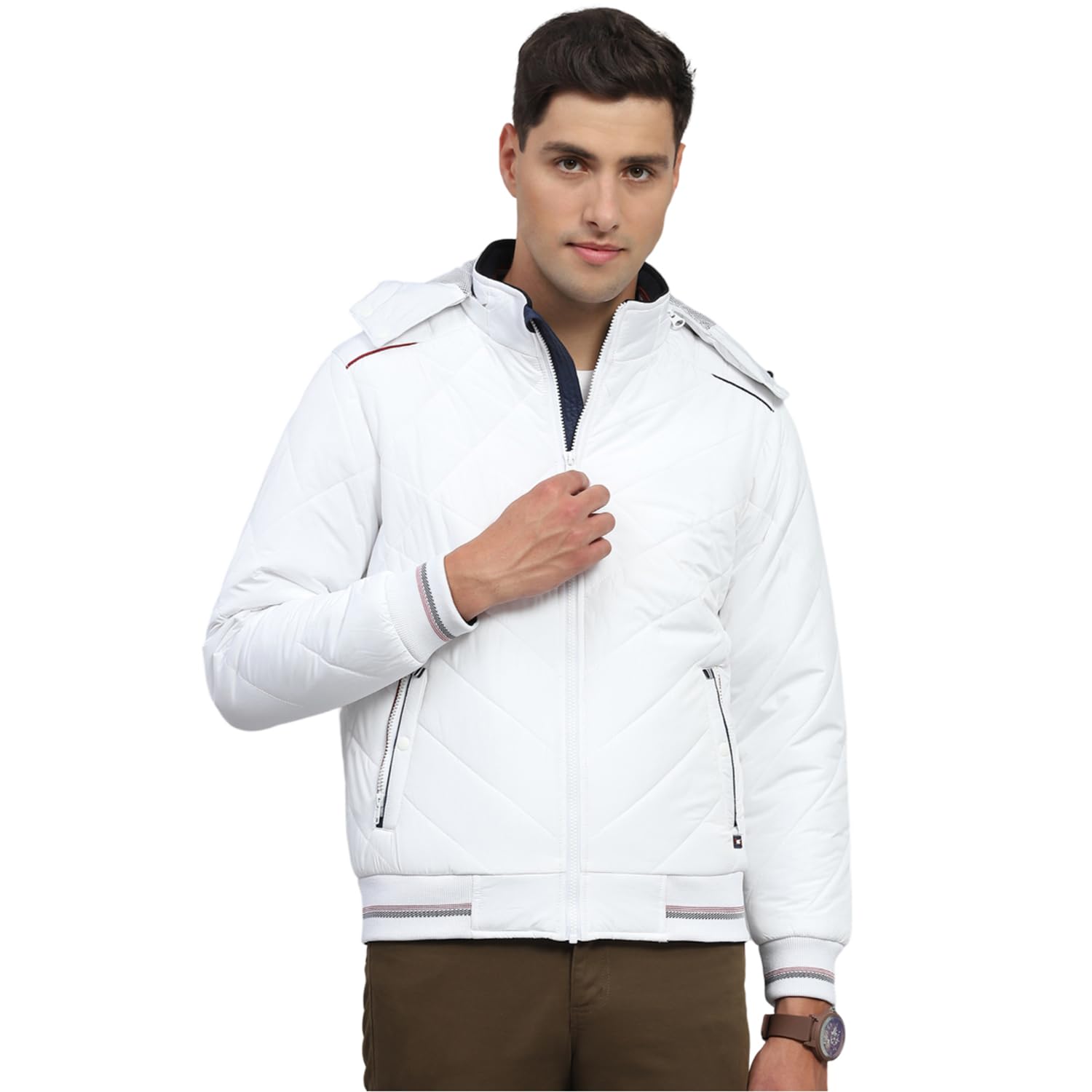 monte carlo Mens Solid Detachable Hoodie Full Sleeve Jacket (224261793)-picture-12