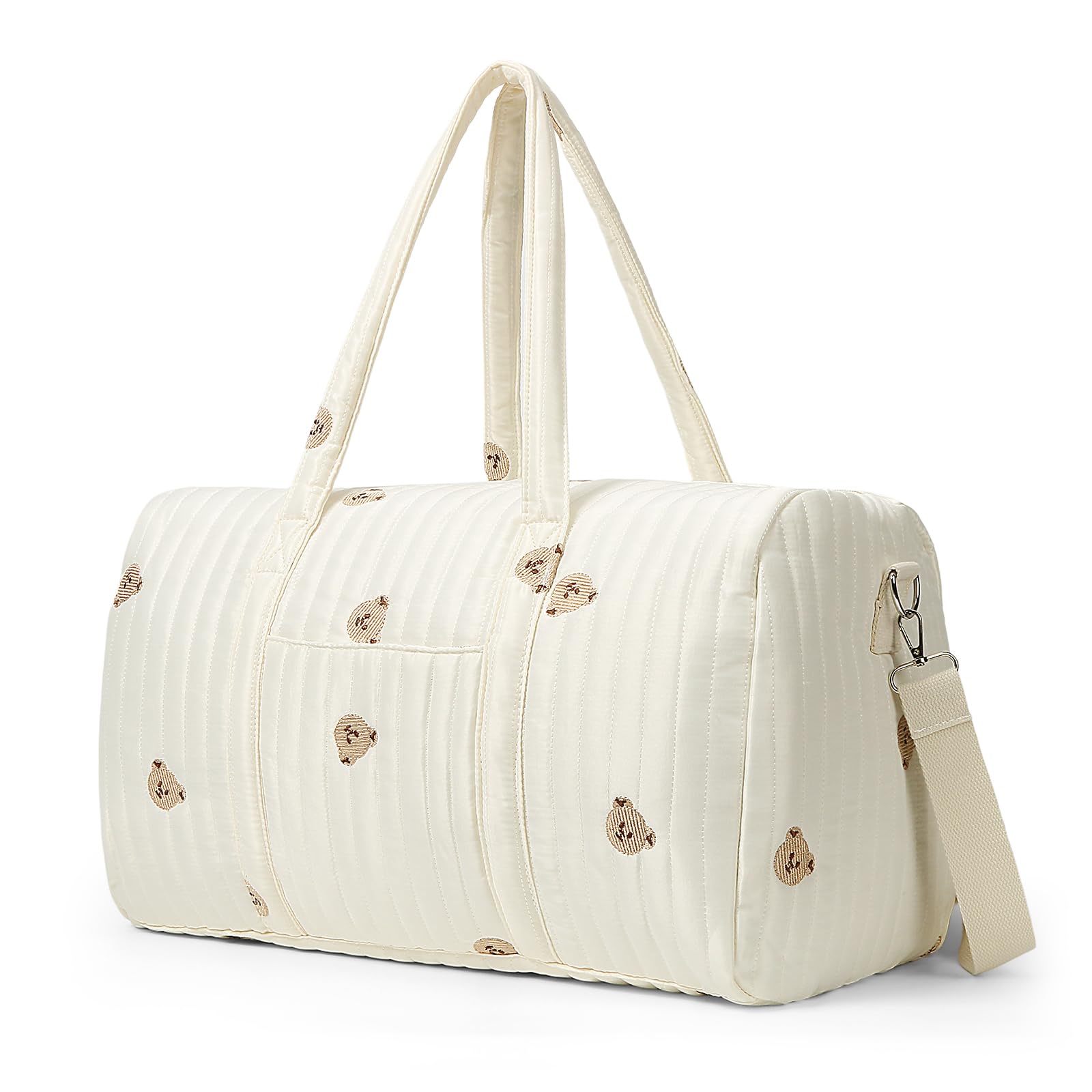 Photo 1 of **See Clerk Notes**BBIQI Teddy Bear Duffle Bag - Weekender/Hospital Bag