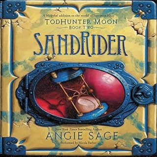 TodHunter Moon, Book Two: SandRider Audiolibro Por Angie Sage arte de portada