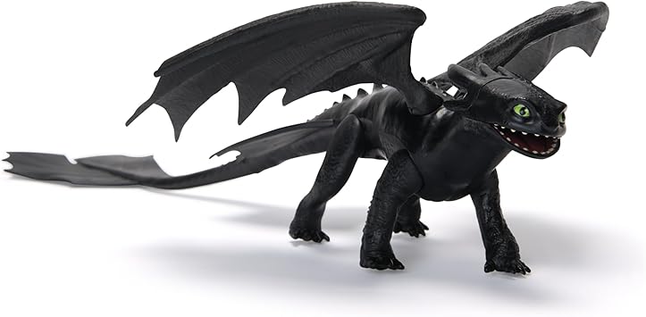 DreamWorks Dragons, How to Train Your Dragon, Toothless 9 Action Figure, Kids Toys for Ages 4 and up