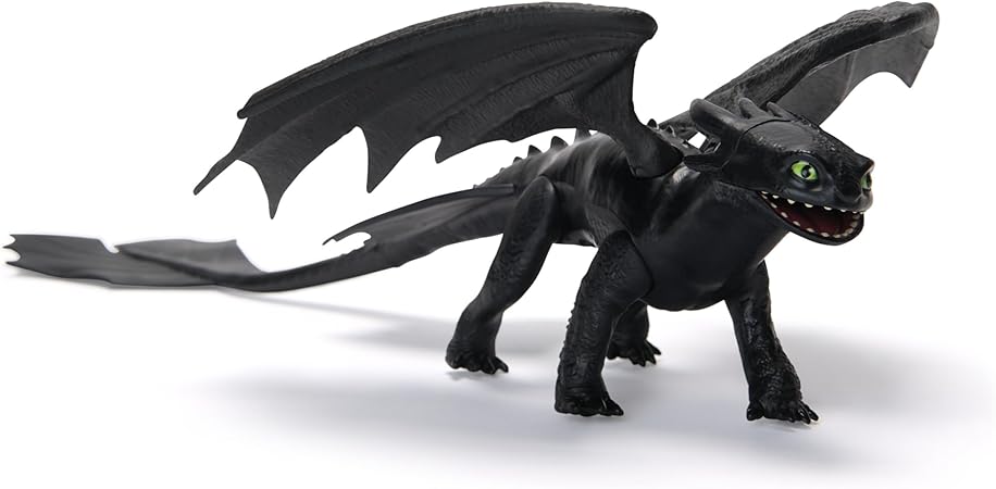 Bob y el Cofre de las Pesadillas: una aventura en 3D para un jugador portuguesa 8 61FmTw2bysL. AC SY450 DreamWorks Dragons, How to Train Your Dragon, Toothless 9” Action Figure, Kids Toys for Ages 4 and up