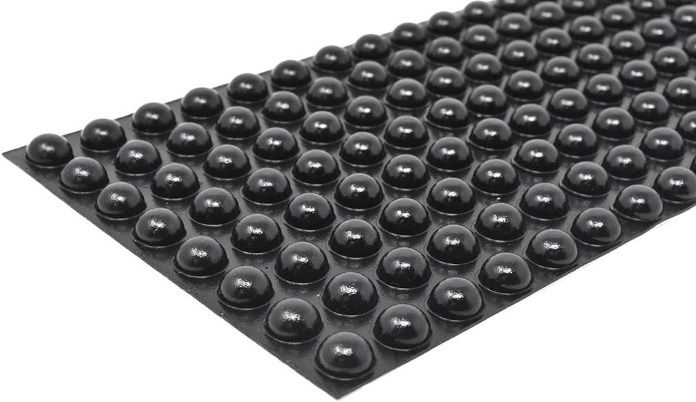 Round SelfAdhesive Rubber Bumper Feet, Stops, and Spacers .620" inches