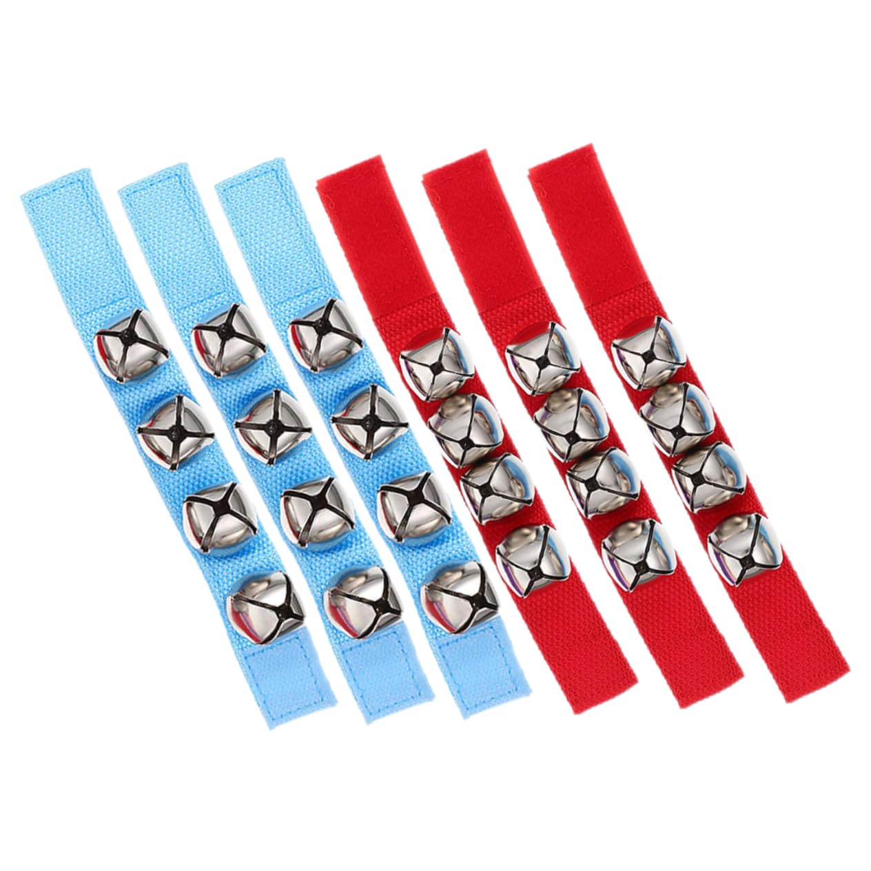 GALPADA 6 pcs Wrist Bells Musical Instrument Hand Shaking Bells for Early Education Safe and Engaging Music