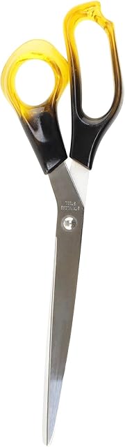 Sister 511/2 Hand Ground & Polished Wallpaper Scissors with Two-tone Acrylic Handle, 10 Inch, Stainless Steel, 25 x 7 x 1 cm