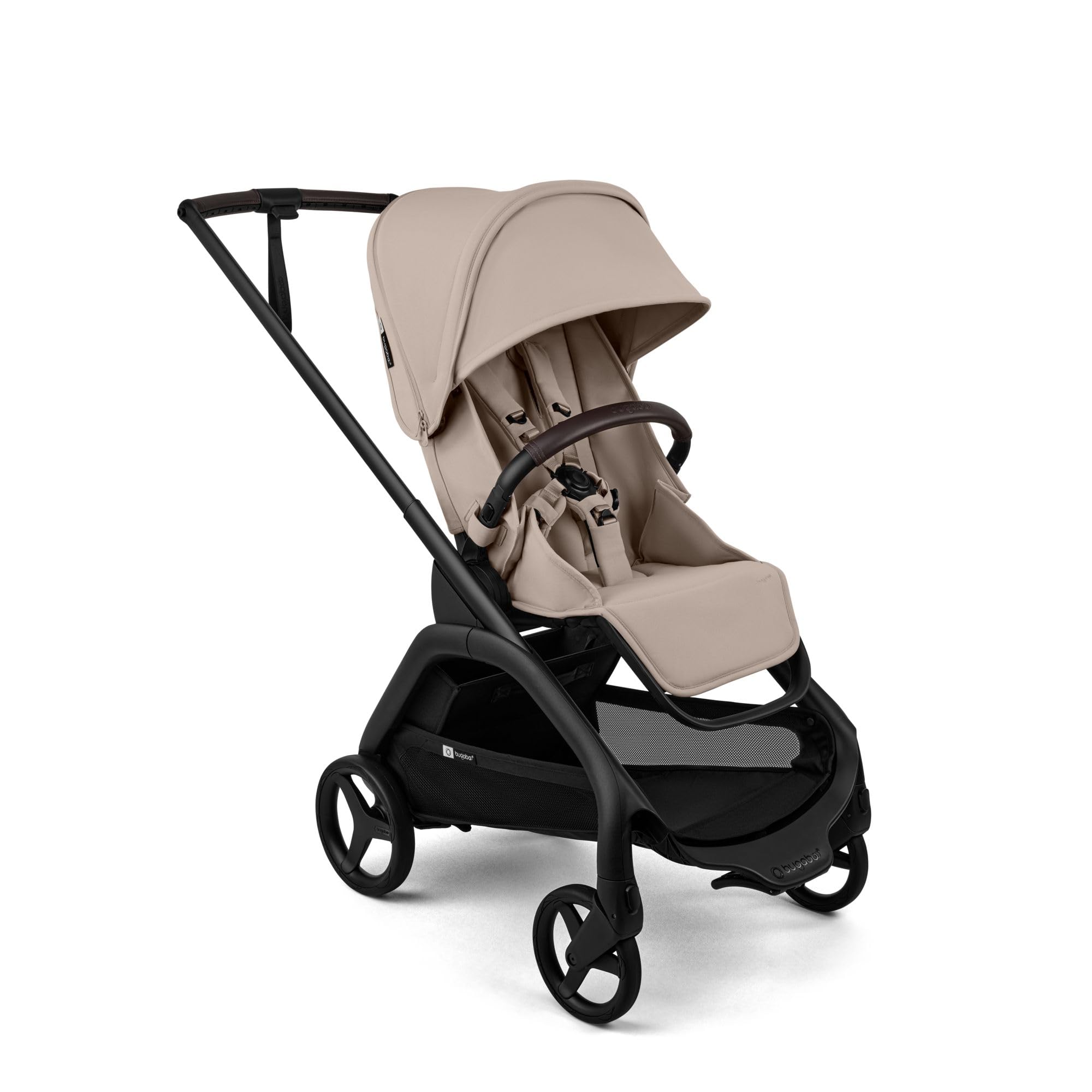 Bugaboo Dragonfly Plus, Carrito Urbano Compacto, Plegado con una Mano, Asiento Reversible y Reclinable Totalmente, desde el Nacimiento hasta 22 kg, igero de Transportar, Desert Taupe