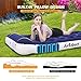 AirExpect Air Mattress Camping AirBed Queen Size Leak Proof Inflatable Mattress with Rechargeable Electric Pump Built-in Pillow for Guest,Camping,Hiking, Height 9