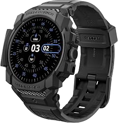 Spigen Rugged Armor Pro Case with Strap Band Compatible w…