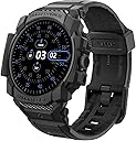 Spigen for Pixel Watch Case with Band, Rugged Armor Pro Compatible with Google Pixcel Watch 4/3/2/1 45/41mm Protective TPU Cover