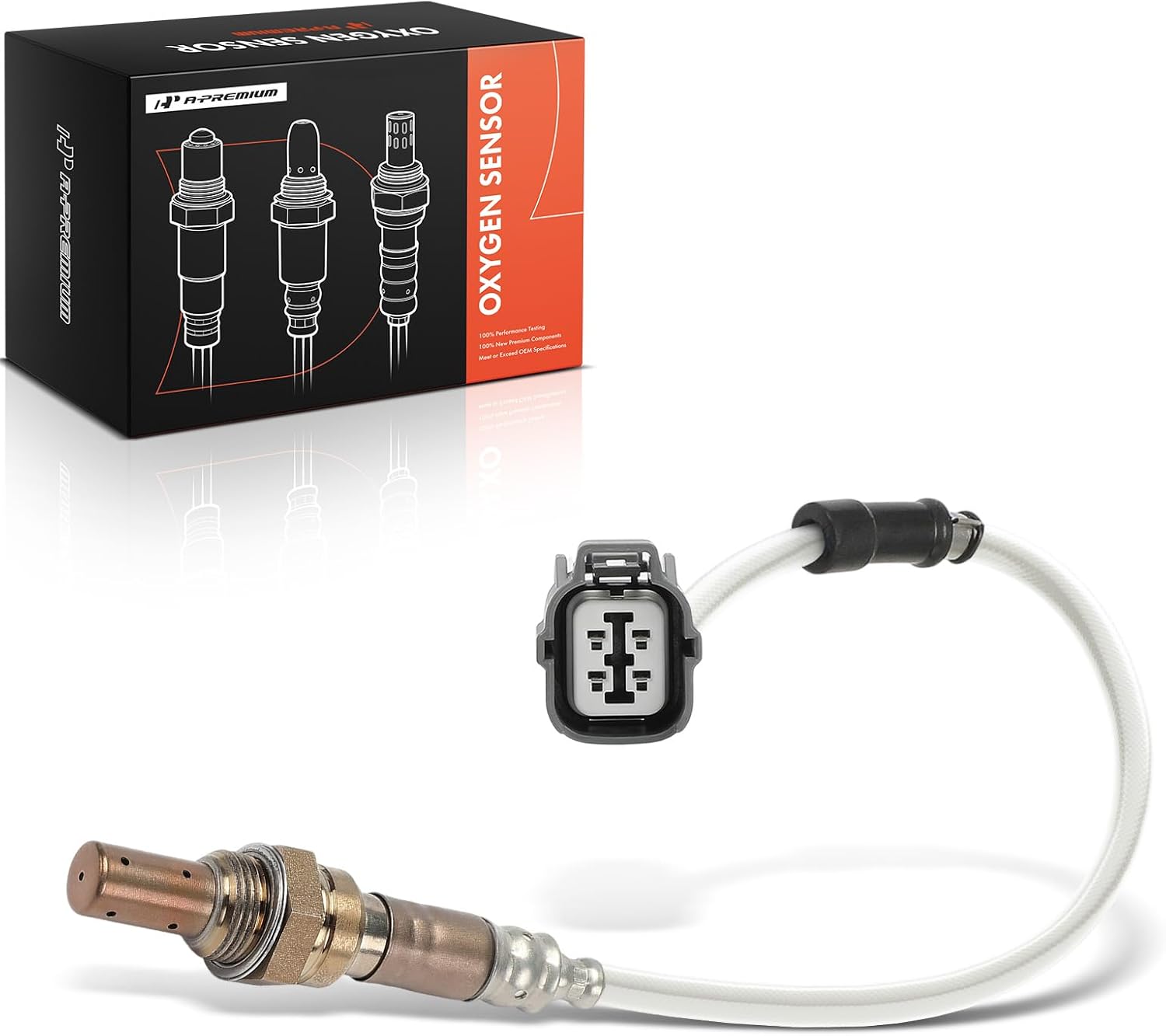 A-Premium O2 Oxygen Sensor Compatible with Honda Civic 2004-2005, 1.7L, Upstream, Replace# 36531PLR003