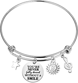 Orphans Annie Bracelet Broadway Musical Theatre Gifts You're Never Fully Dressed Without A Smile Annie Jewelry For Annie Musical Fans