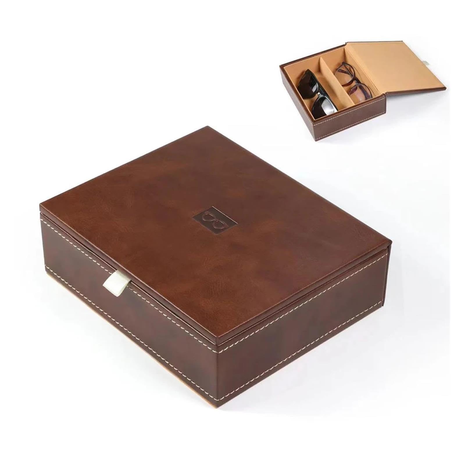 Sonnenbrillen Organizer mit Deckel Aufbewahrungskoffer for Sonnenbrillen