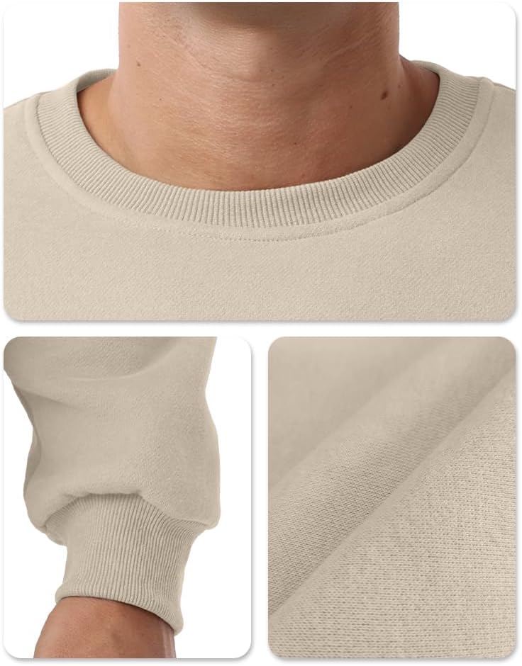 Sailwind Men's Crewneck Casual Sweatshirt Long Sleeve Fashion Cotton Pullovers - Image 6